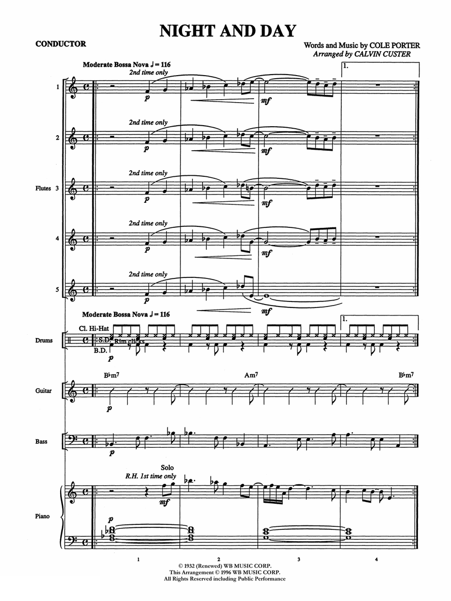 Night and Day: Score