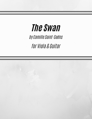 The Swan (Bossa Nova for Viola & Guitar)