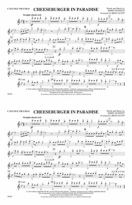 Cheeseburger in Paradise: Flute