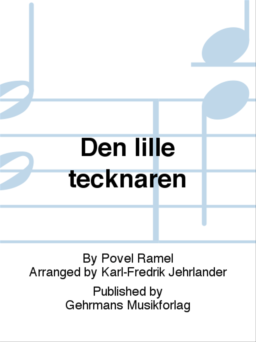 Den lille tecknaren TTBB scores gallery preview page 1