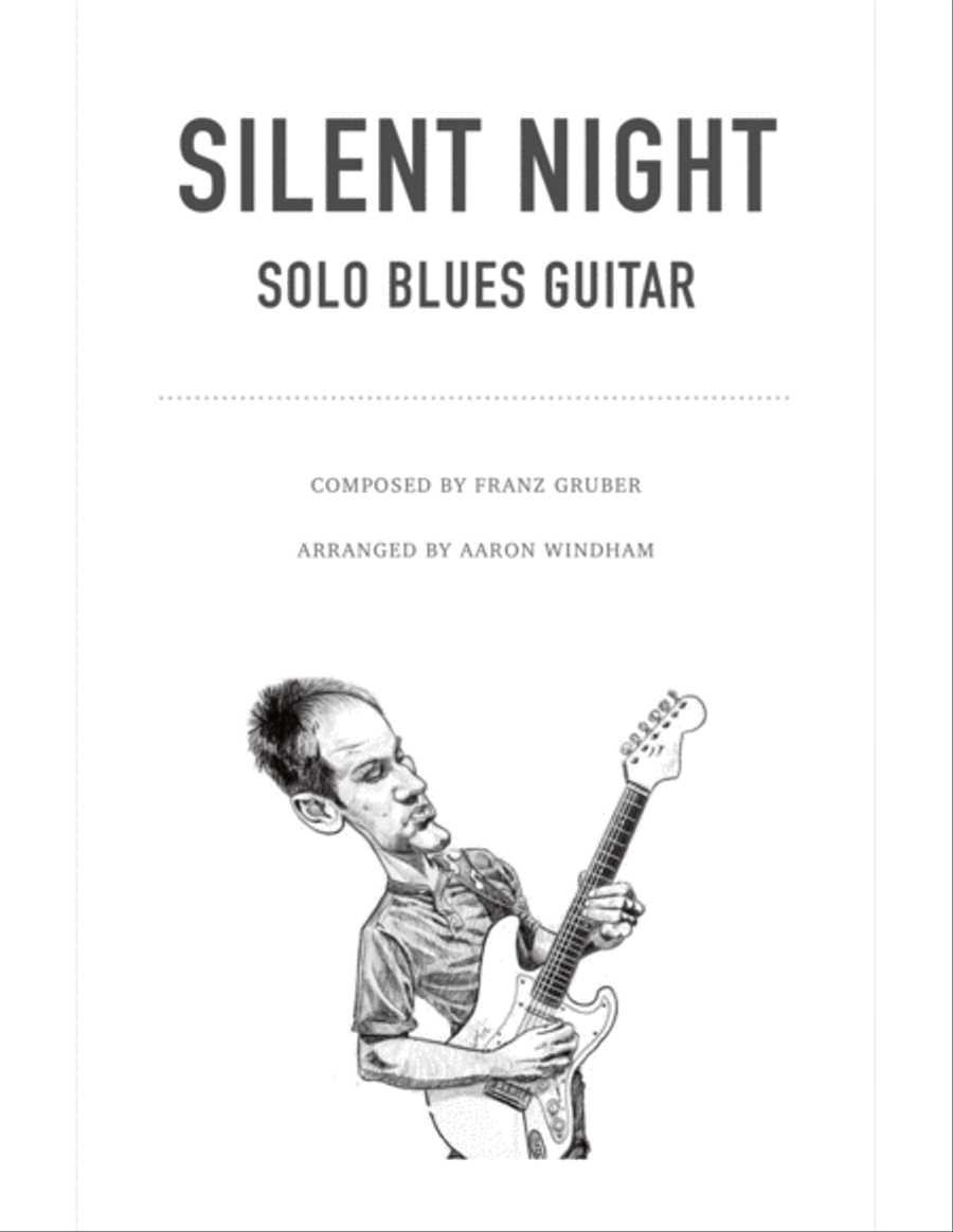 Silent Night - Instrumental Guitar Electric Guitar scores gallery preview page 1