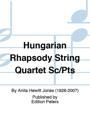 Hungarian Rhapsody String Quartet Sc/Pts