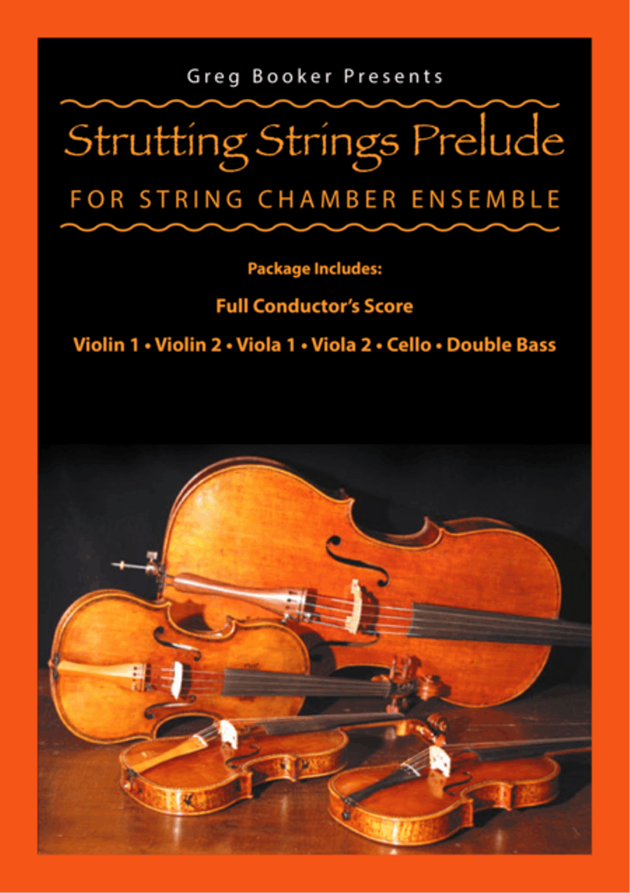 Strutting Strings Prelude String Quartet scores gallery preview page 1