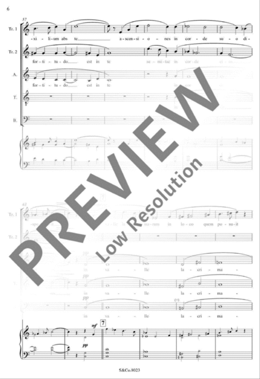 Psalm 83 (84) SSATB scores gallery preview page 13