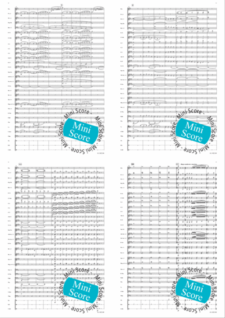 Voyevoda Overture Concert Band scores gallery preview page 13