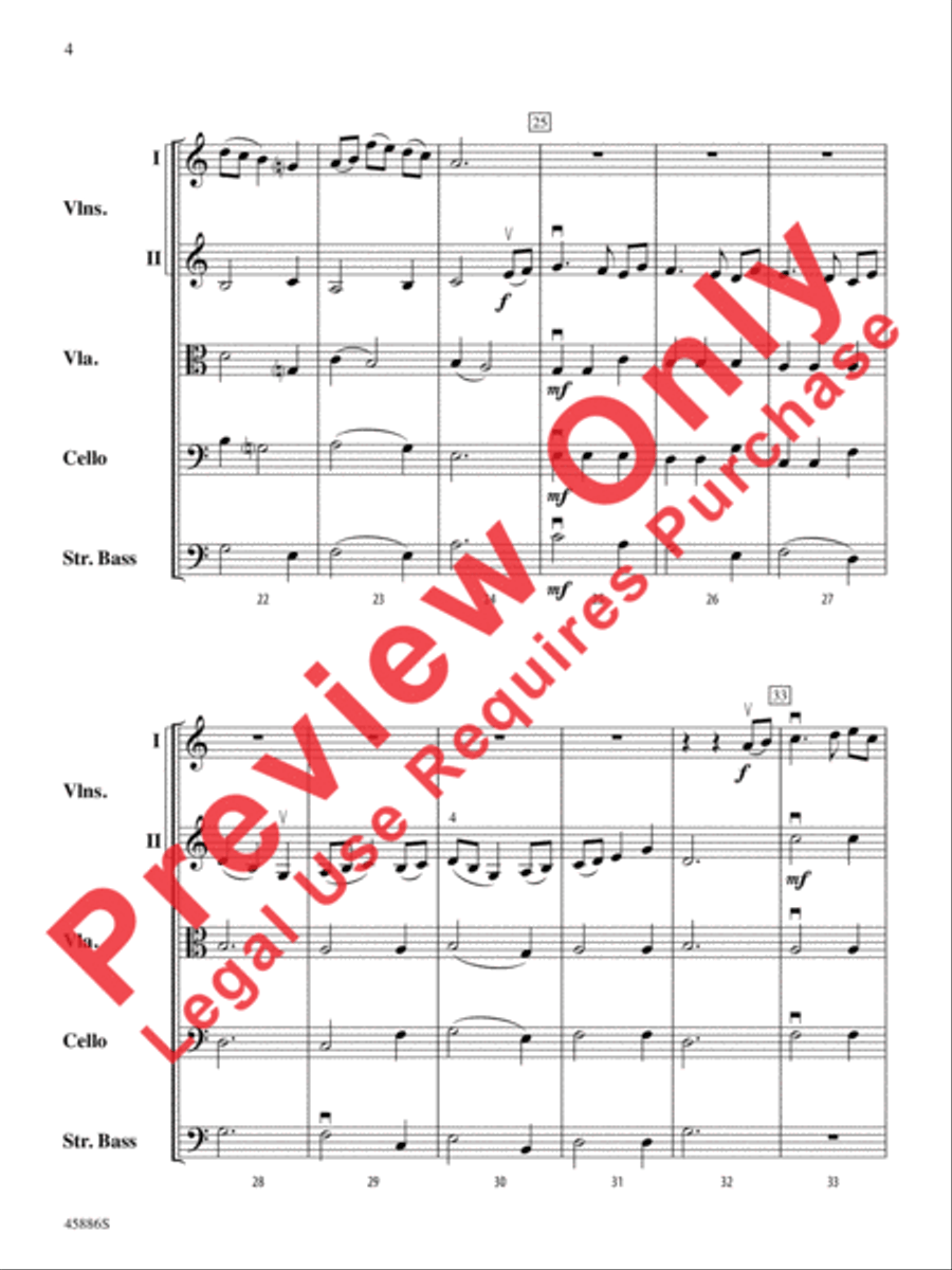 Passacaglia Passacaglia String Orchestra scores gallery preview page 4