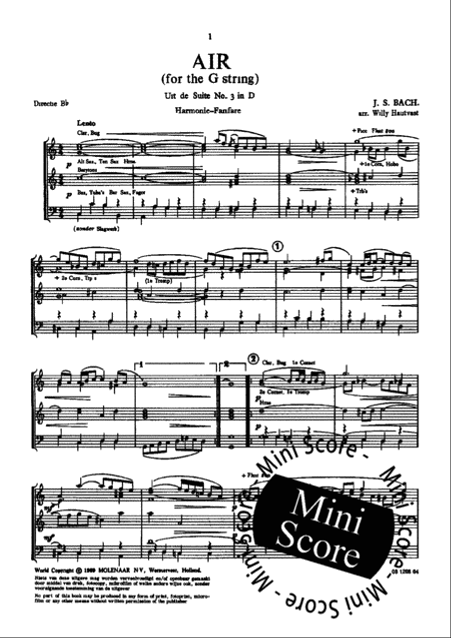 Air Air Concert Band scores gallery preview page 5