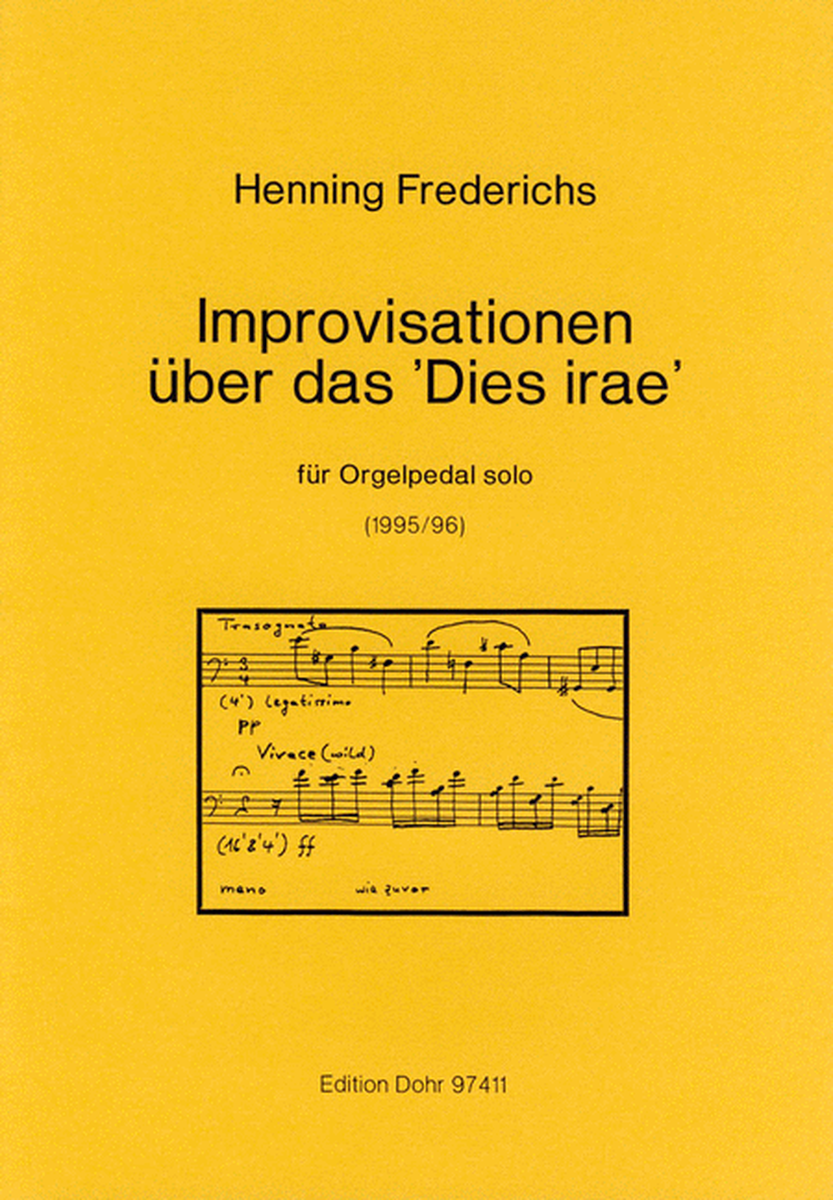 Improvisationen über das 'Dies irae' für Orgelpedal solo (1995/96)