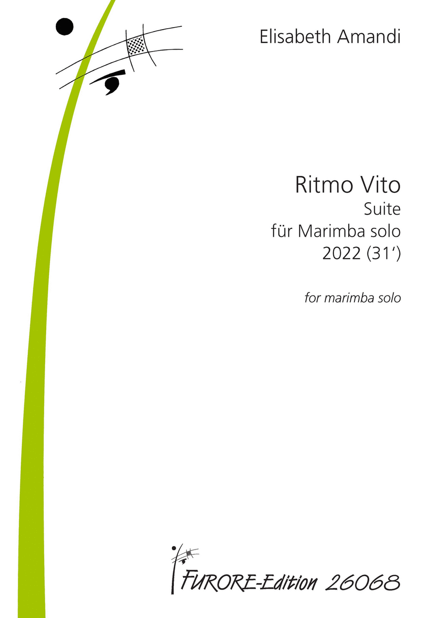 Ritmo Vito. Suite Marimba solo Marimba scores gallery preview page 1
