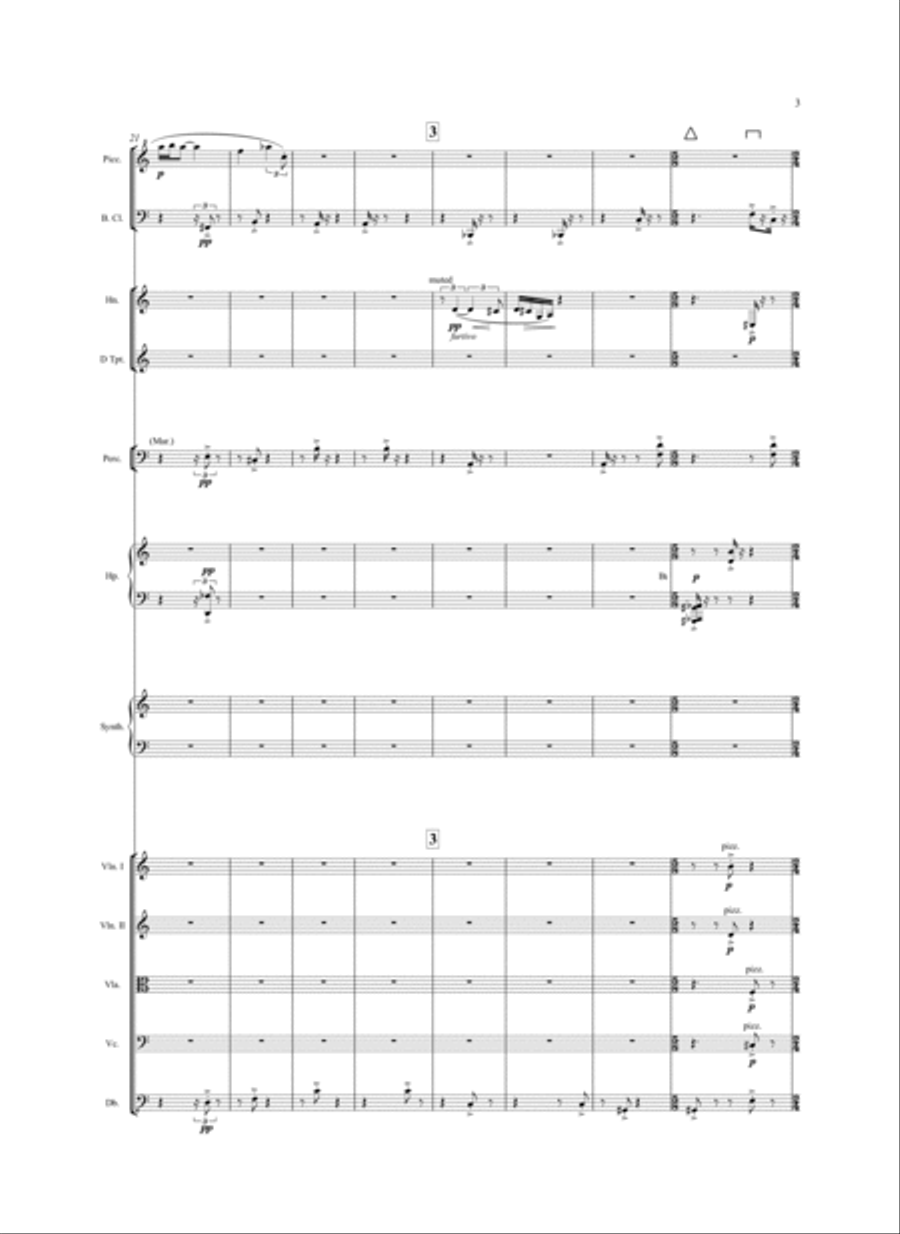 The Comedy of Change (Ballet) Orchestra scores gallery preview page 4