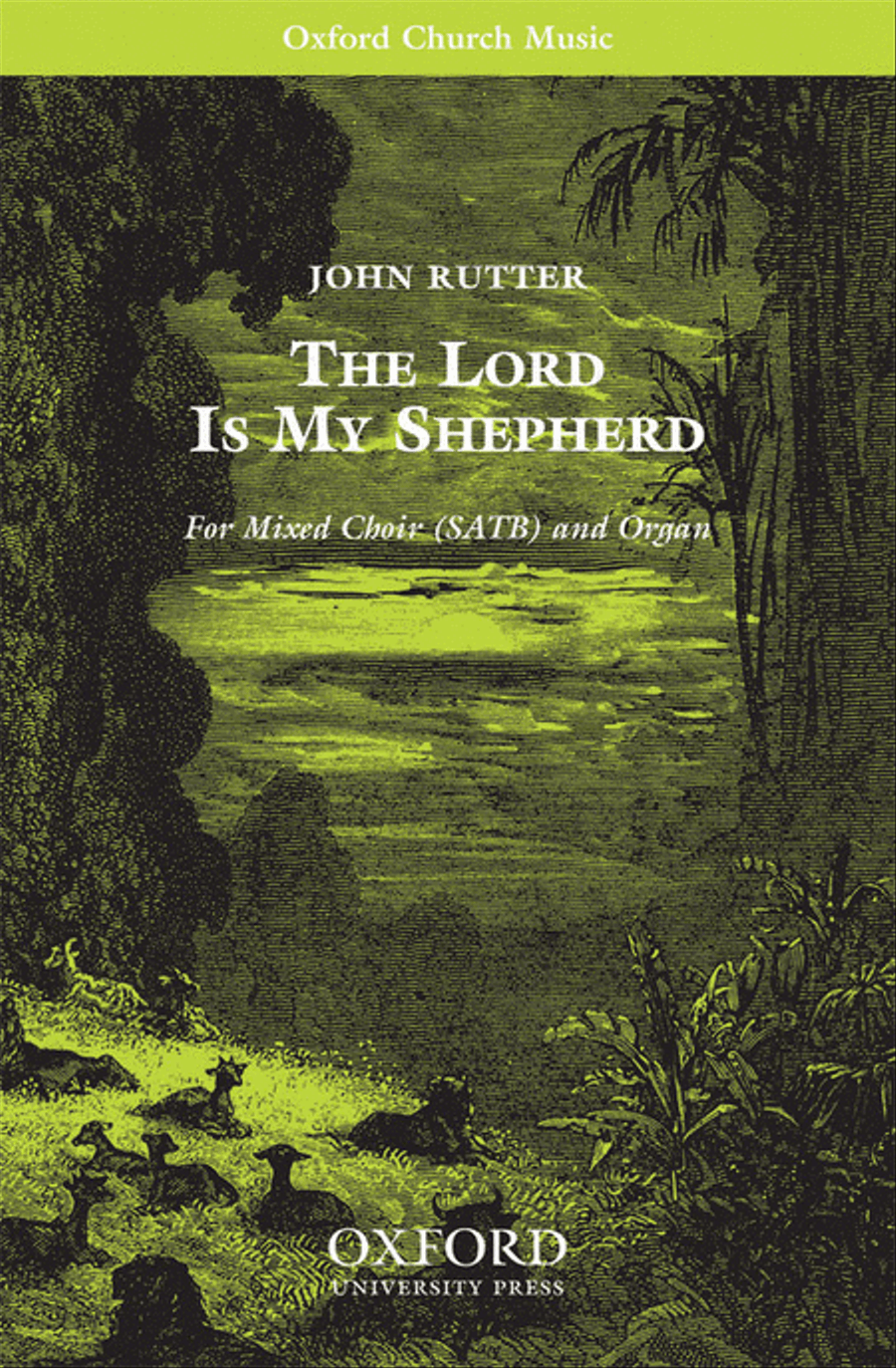 The Lord is my shepherd 4-Part scores gallery preview page 1