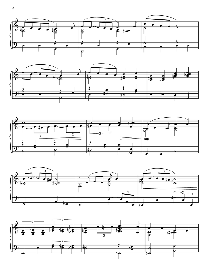 As Time Goes By Piano Solo scores gallery preview page 2