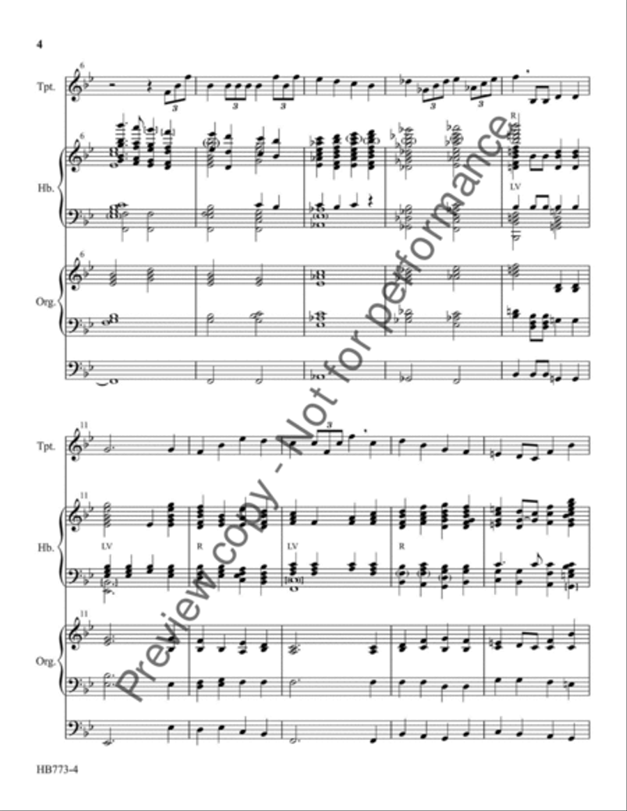 Crown Him With Many Crowns Score scores gallery preview page 5