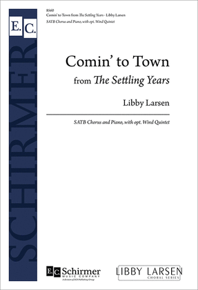 Book cover for The Settling Years: 1. Comin' to Town (Piano/Choral Score)