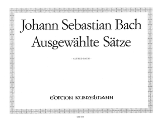 Book cover for Selected pieces for organ