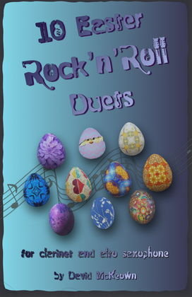 10 Easter Rock'n'Roll Duets for Clarinet and Alto Saxophone