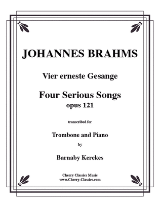 Book cover for Four Serious Songs