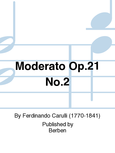 Moderato Op. 21, No. 2