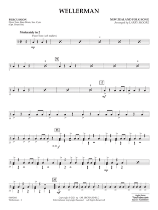 Wellerman (arr. Larry Moore) - Percussion