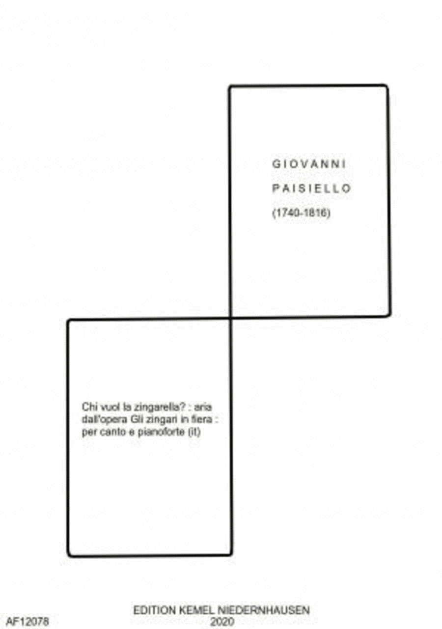 Chi vuol la zingarella?