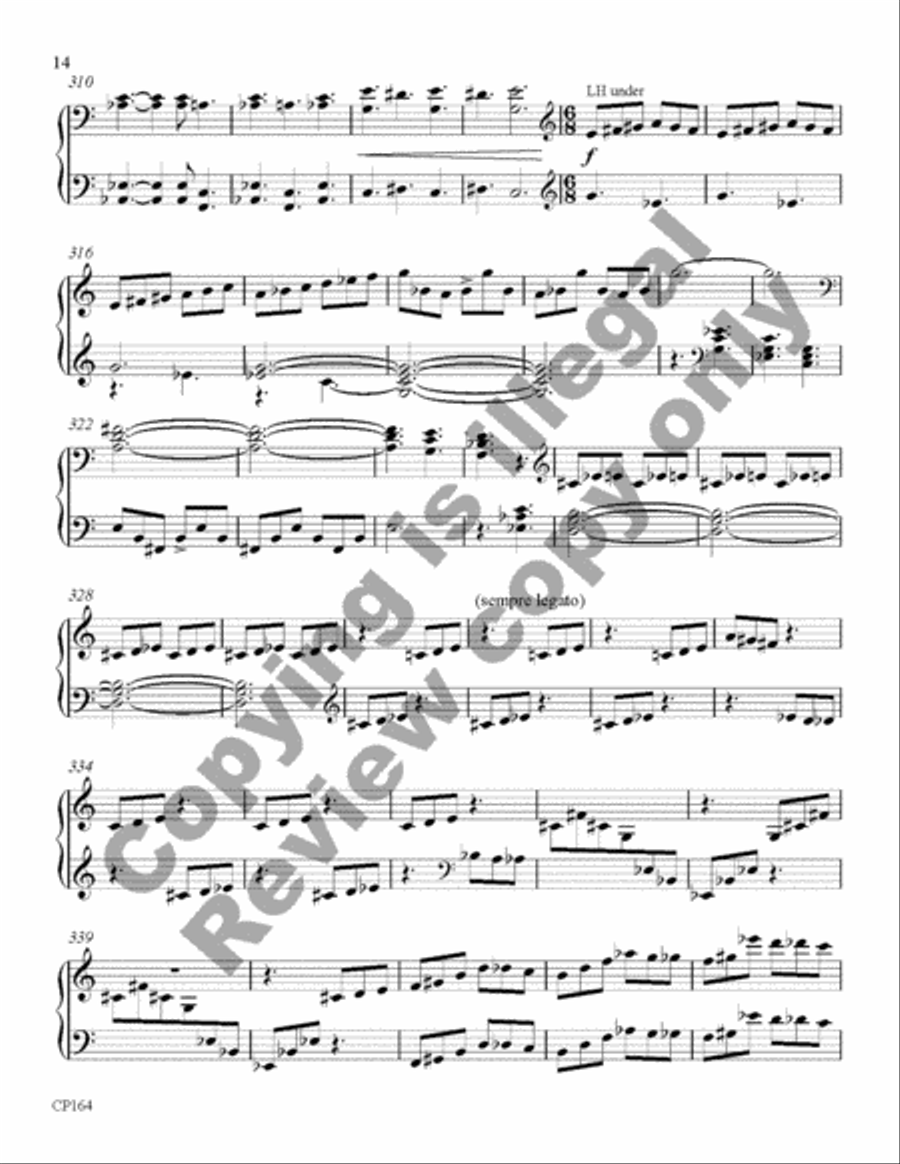 Rondeau Rondeau Piano Solo scores gallery preview page 14