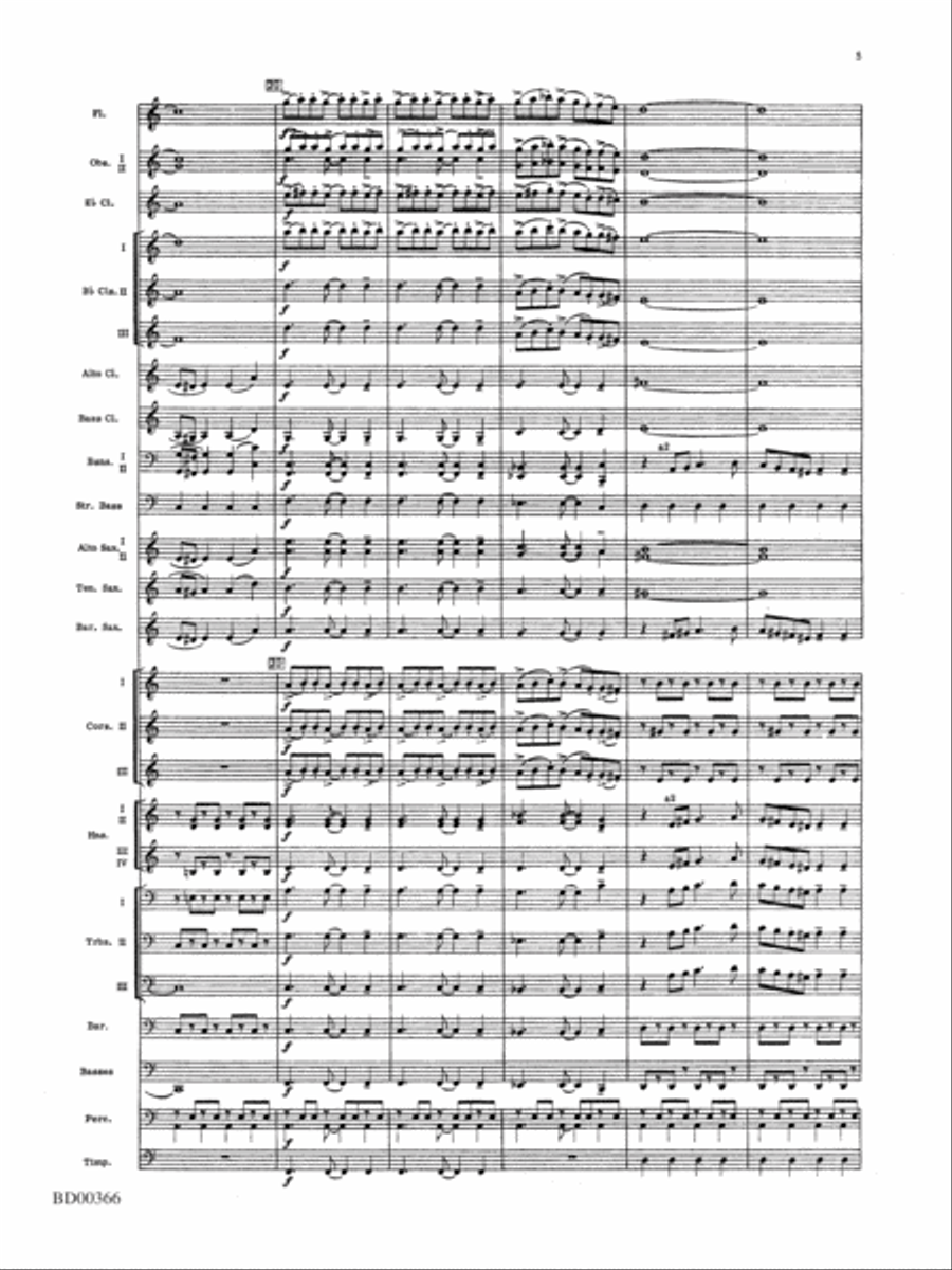 Rhythm of the Winds: Score Concert Band scores gallery preview page 5