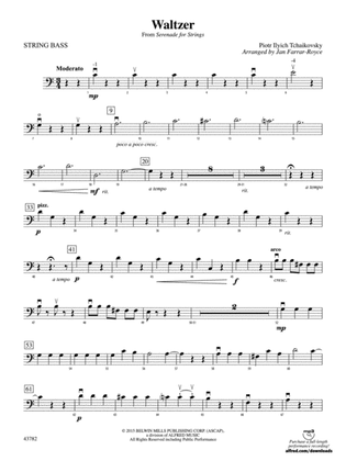 Waltzer: String Bass
