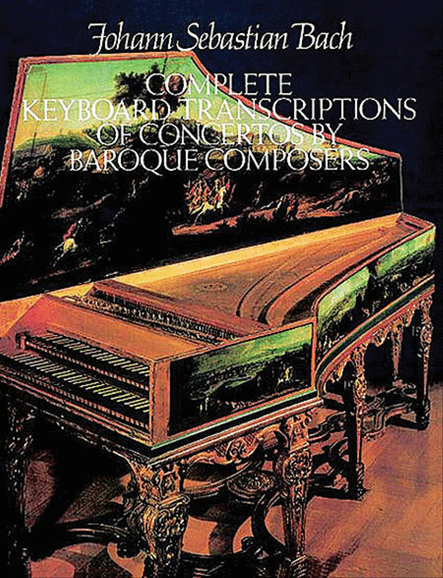 Complete Keyboard Transcriptions of Concertos by Baroque Composers Piano Solo scores gallery preview page 1