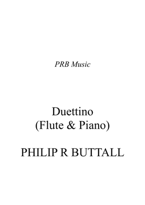Duettino (Flute & Piano) - Full Score