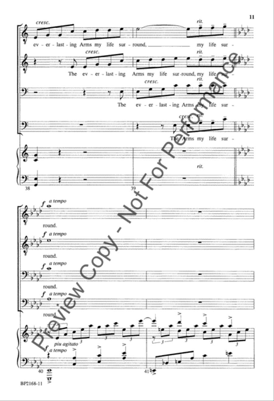 God Thou Art Love - TTBB TTBB scores gallery preview page 11