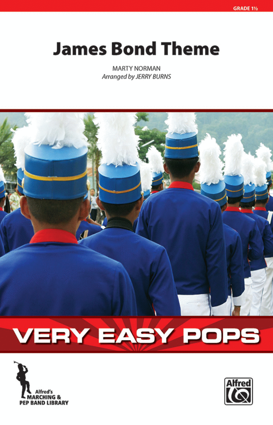 James Bond Theme Marching Band scores gallery preview page 1