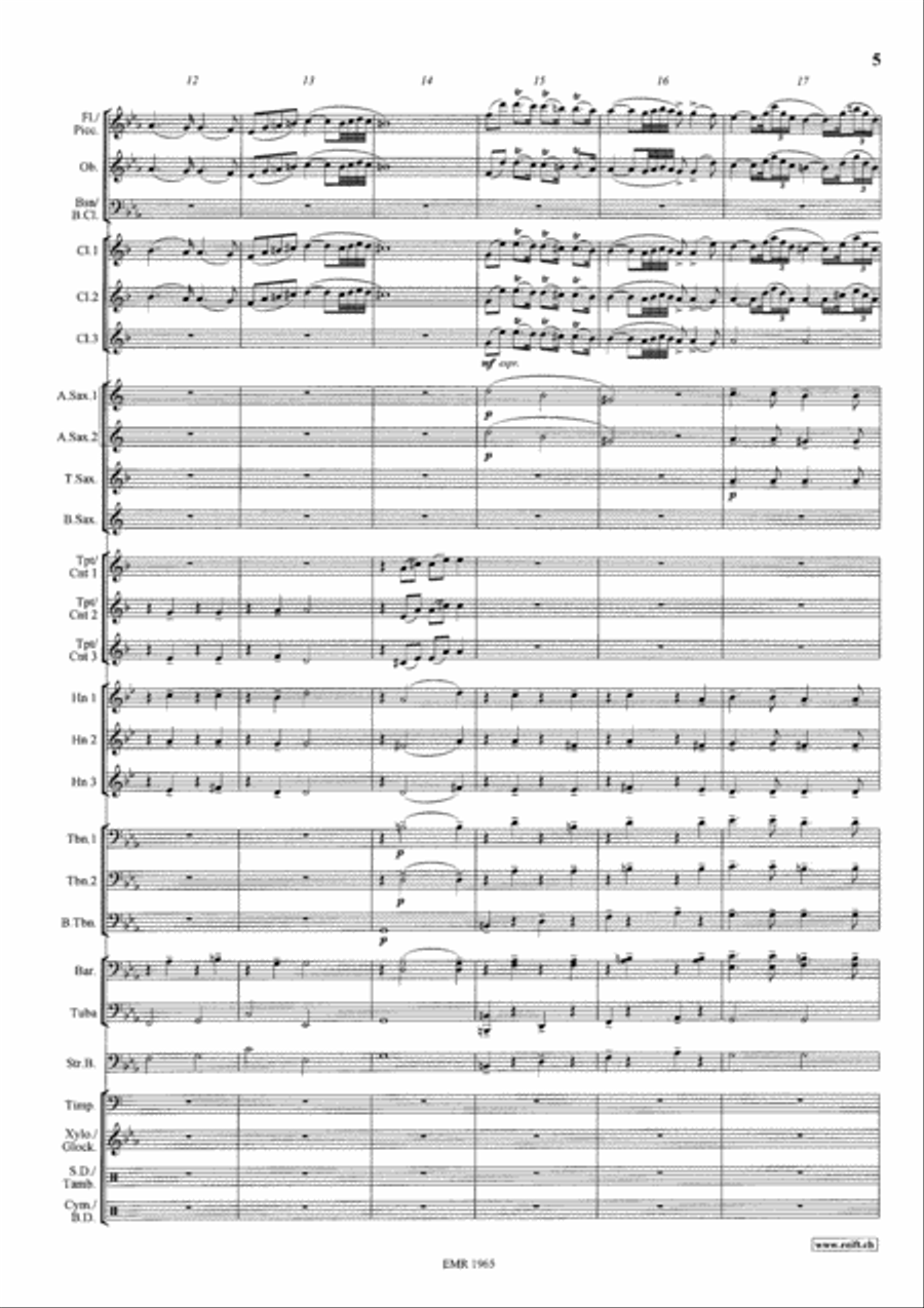 Gipsy Fantasy Gipsy Fantasy Concert Band scores gallery preview page 6
