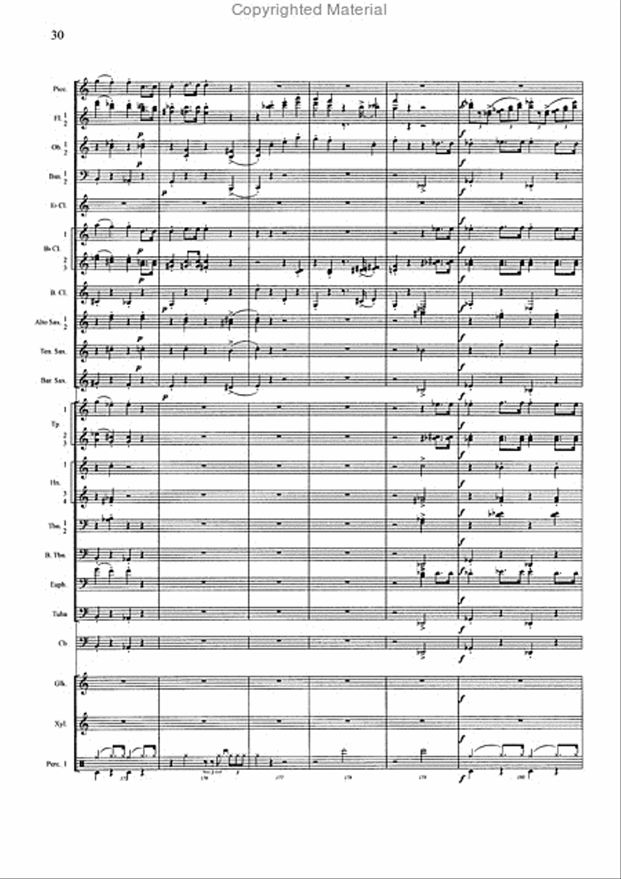 Yves Montand Yves Montand Concert Band scores gallery preview page 13