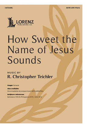 Book cover for How Sweet the Name of Jesus Sounds