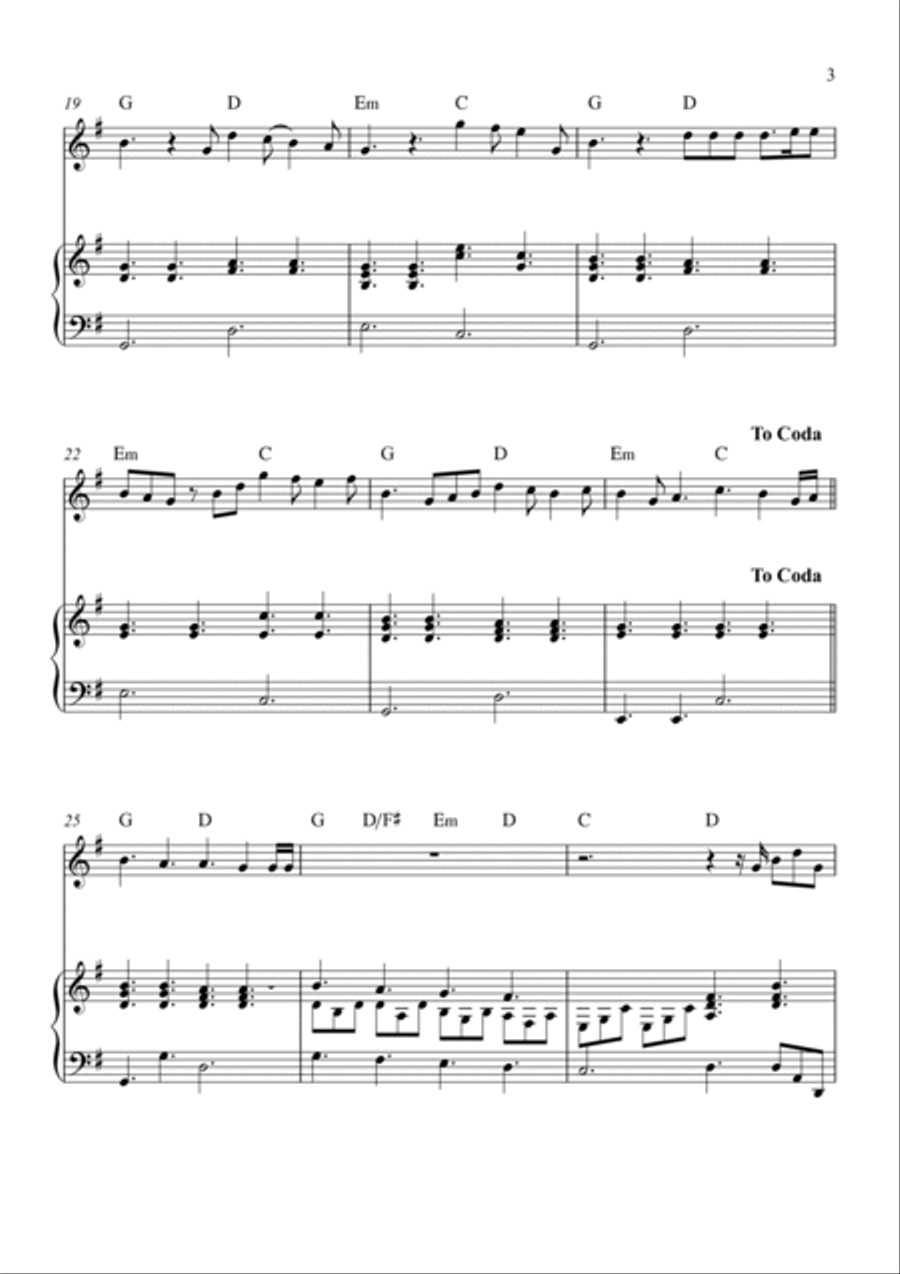 Perfect Violin Solo scores gallery preview page 3