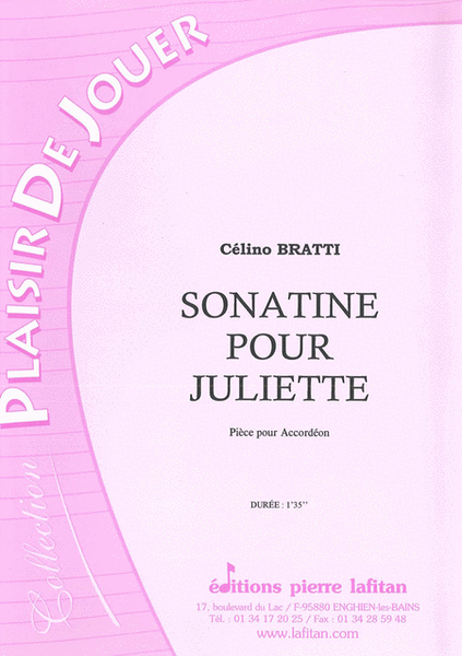 Sonatine Pour Juliette