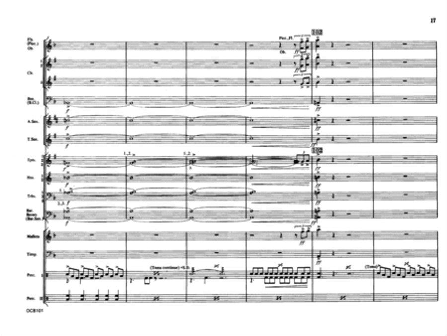 Mazama Concert Band scores gallery preview page 16