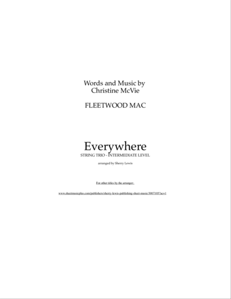 Everywhere Everywhere String Trio scores gallery preview page 2