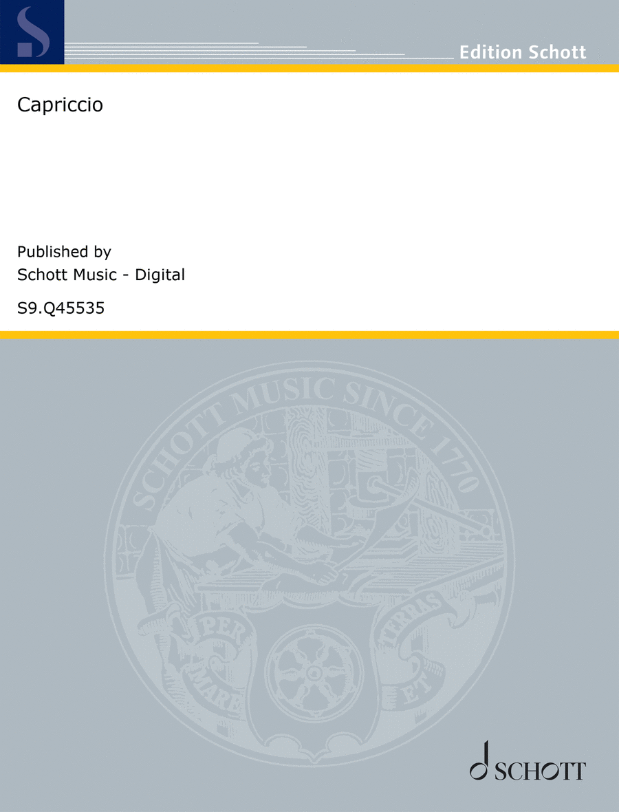 Capriccio Capriccio Classical Guitar scores gallery preview page 1