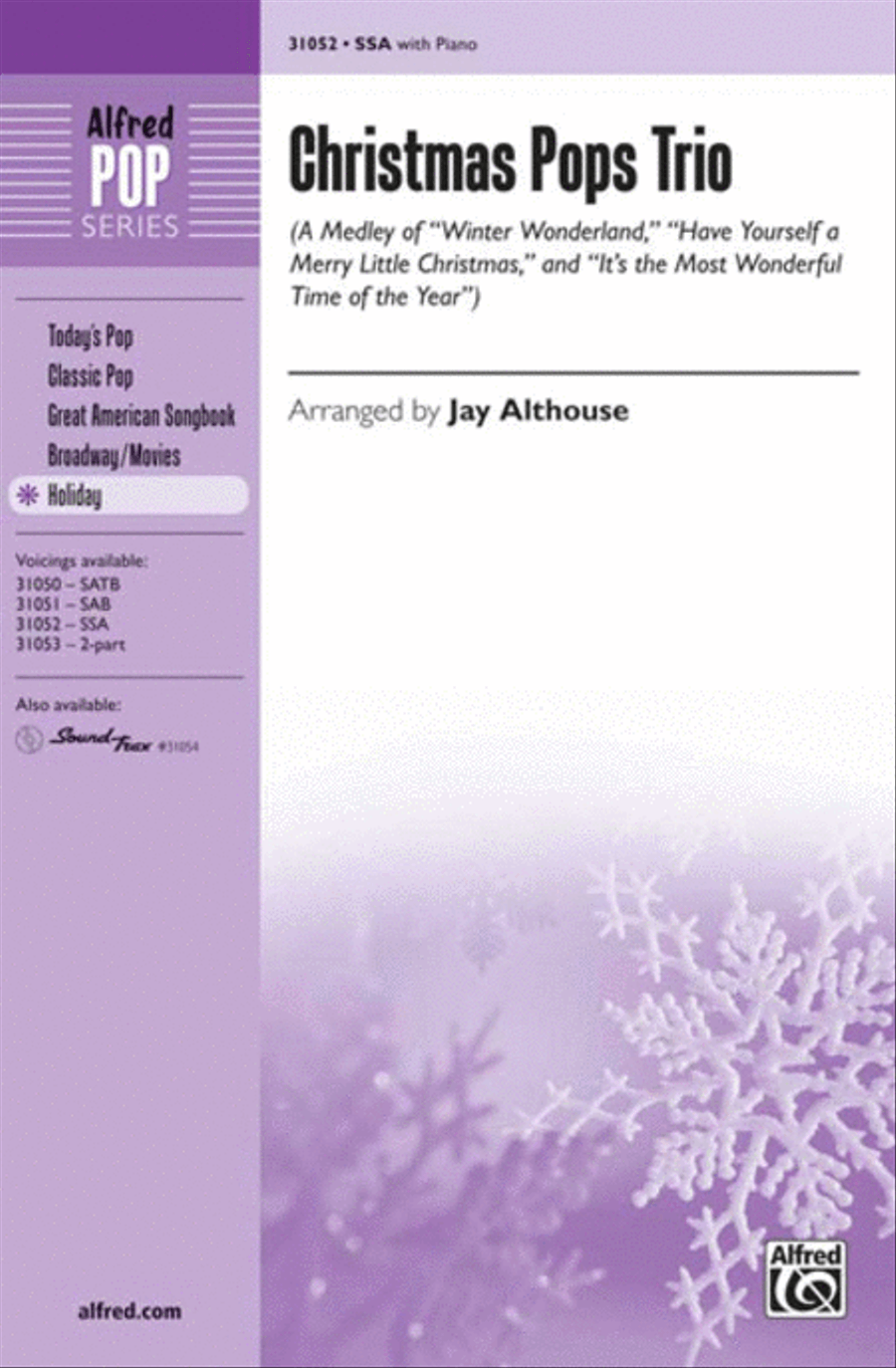 Christmas Pops Trio (A Medley) Women's Choir scores gallery preview page 1