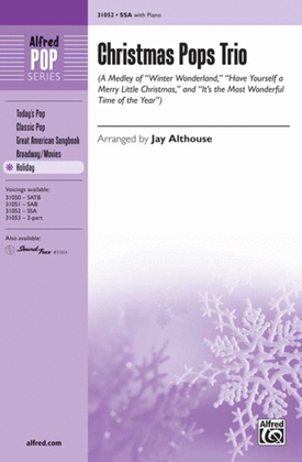 Book cover for Christmas Pops Trio (A Medley)