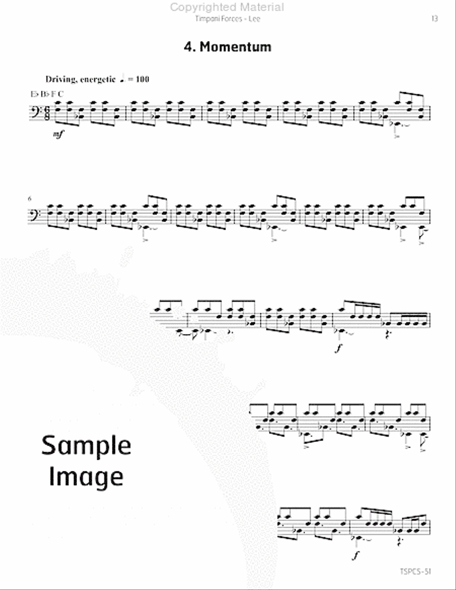 Timpani Forces Timpani Forces Percussion scores gallery preview page 16