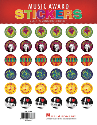 Book cover for Music Award Stickers