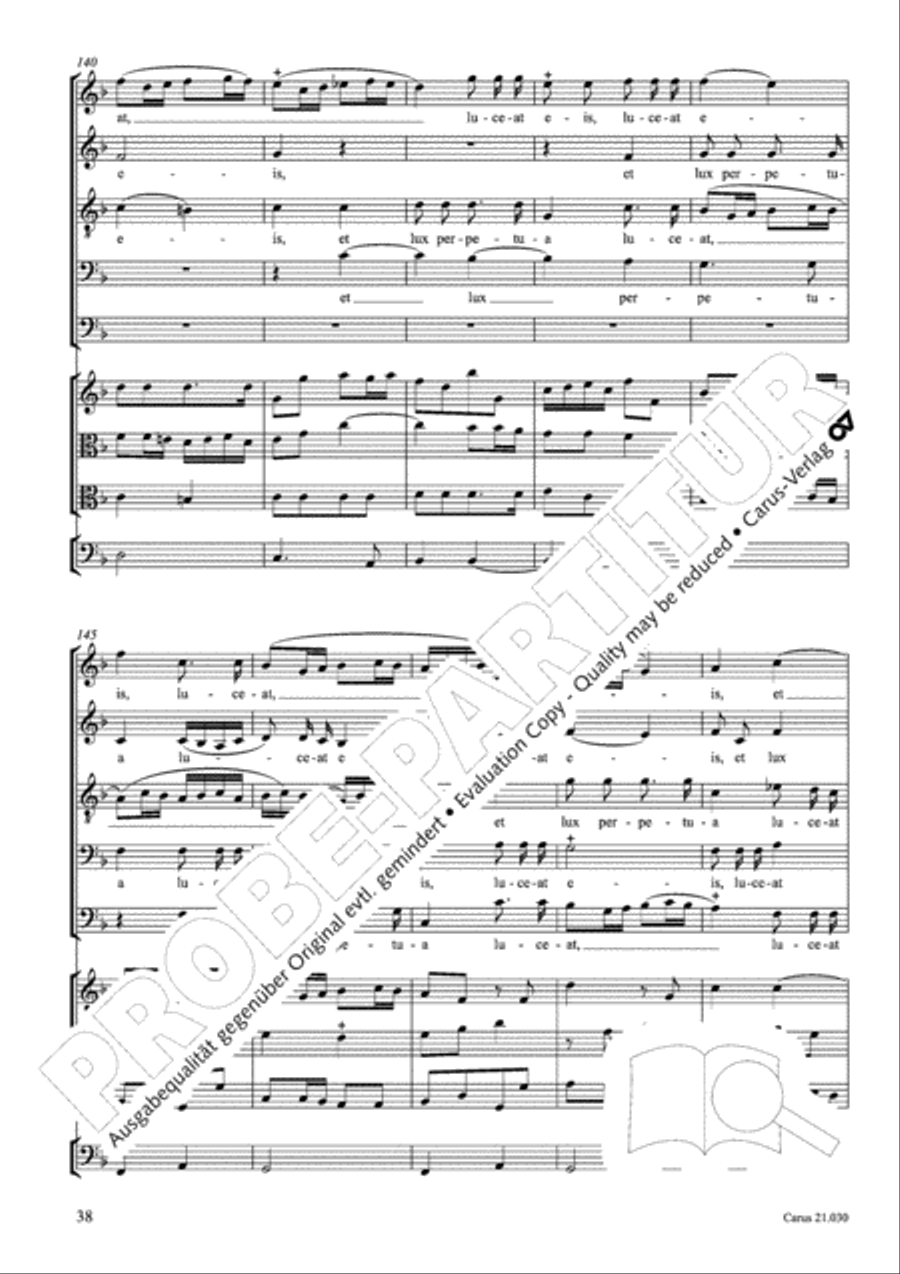 De profundis Men's Choir scores gallery preview page 39