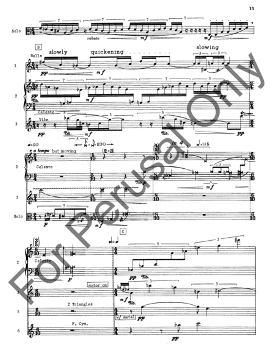 Fantasy Variations Chamber Music scores gallery preview page 14