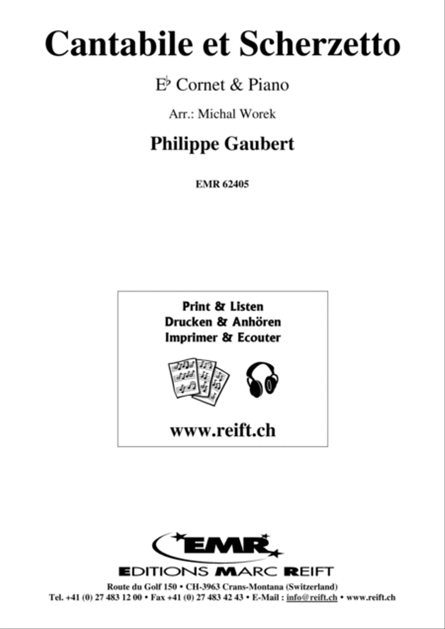 Cantabile et Scherzetto Cantabile et Scherzetto Cornet scores gallery preview page 2