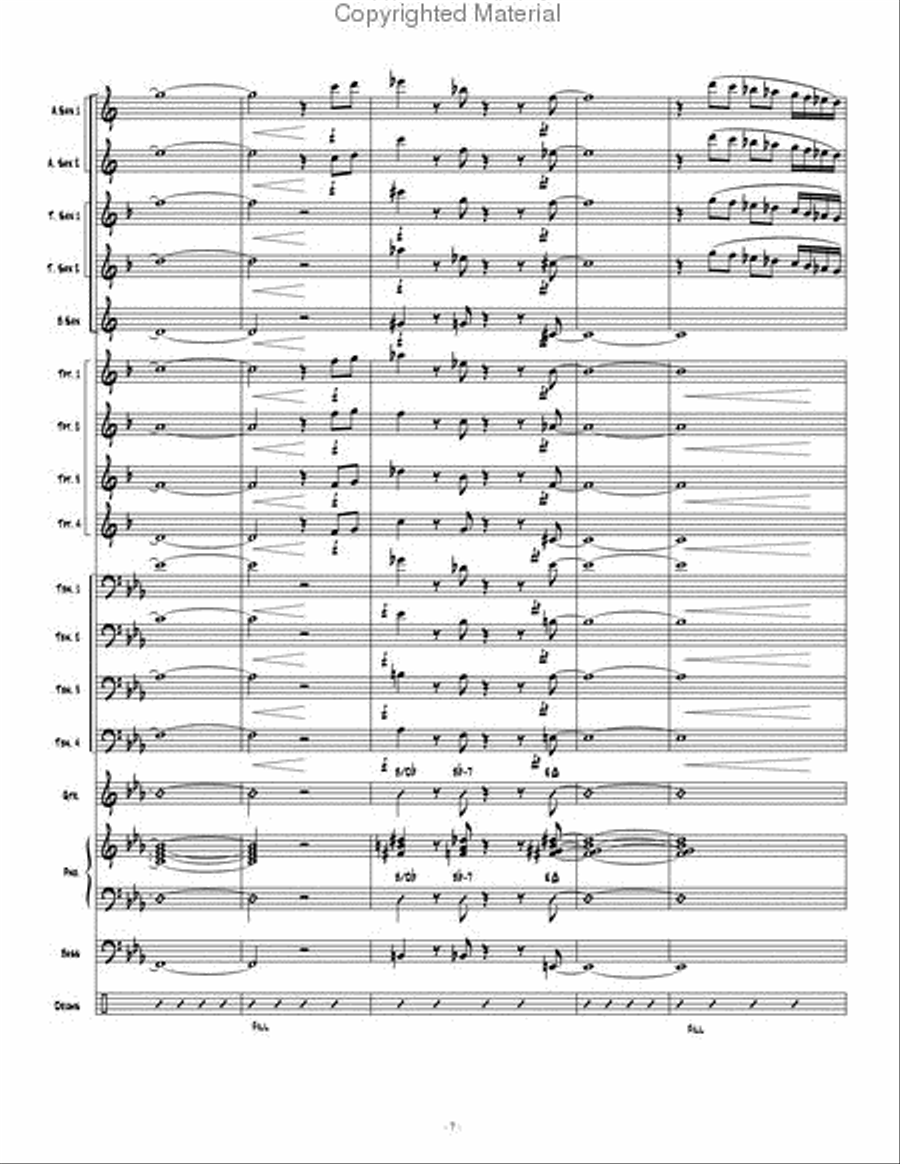 City Lights Jazz Ensemble scores gallery preview page 8