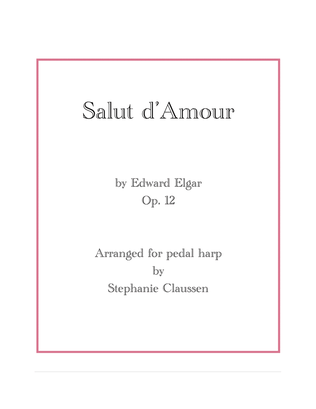 Book cover for Salut d'Amour (Pedal harp solo)