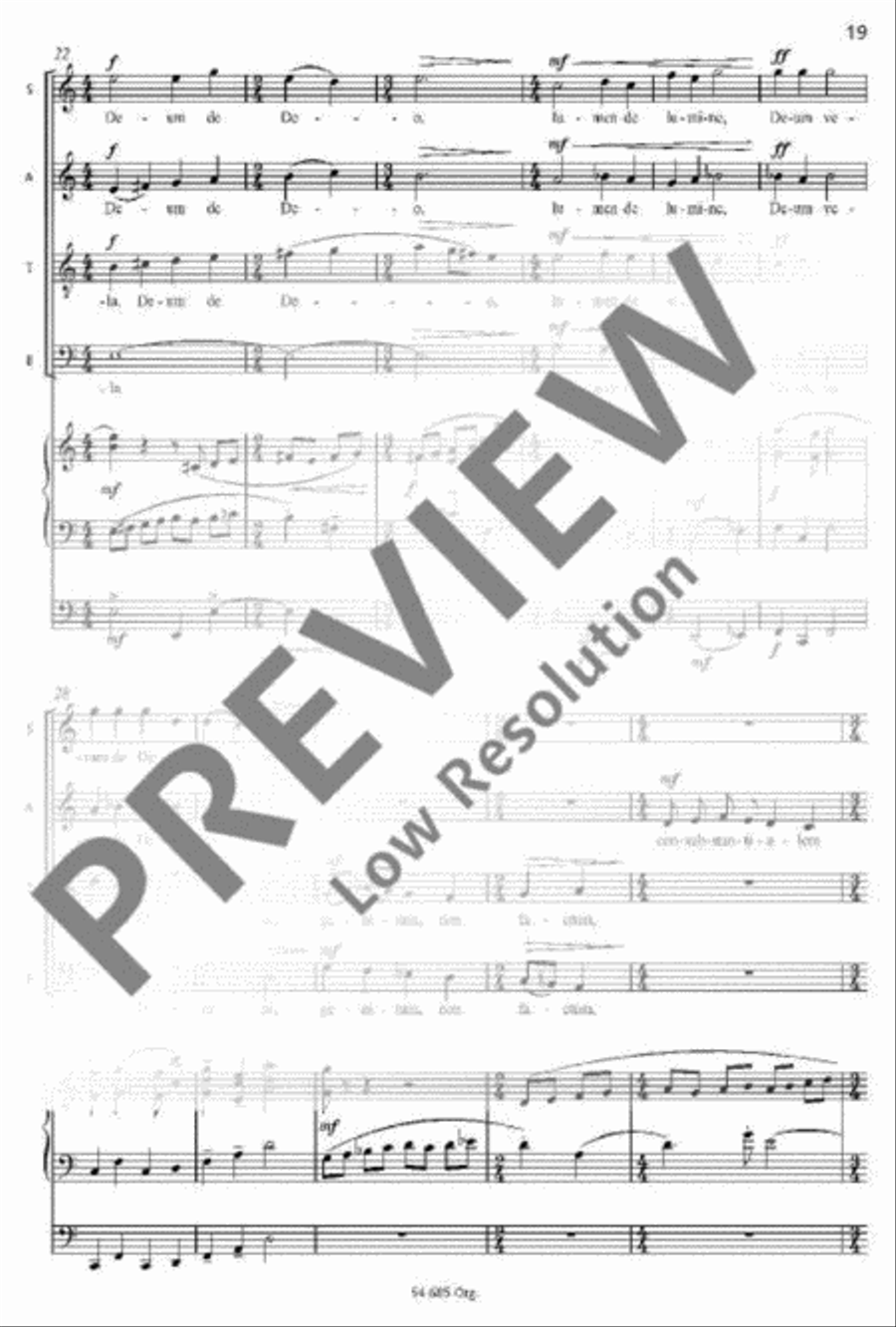 Missa brevis Mixed Choir scores gallery preview page 16