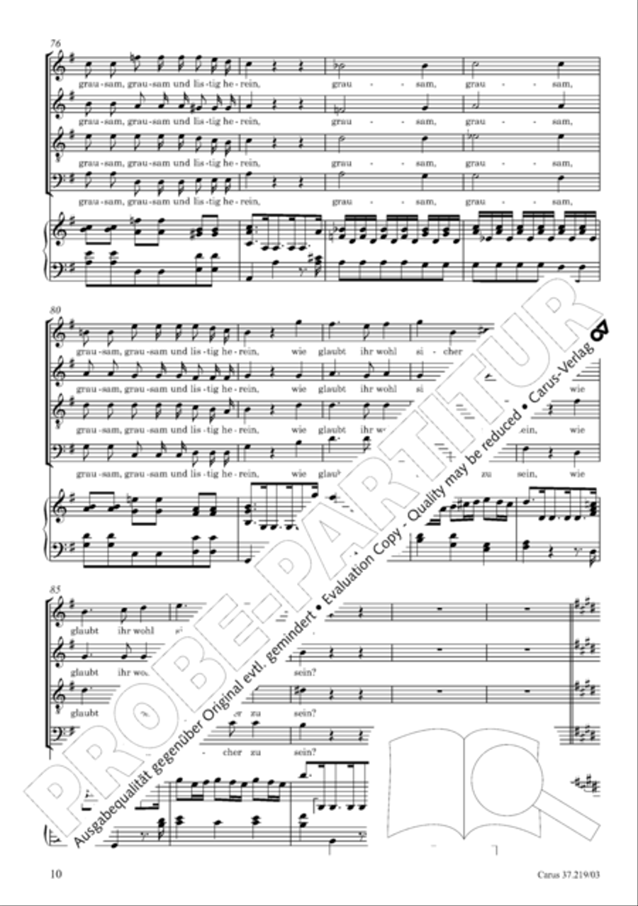 Erwachet, ihr Christen STB scores gallery preview page 11